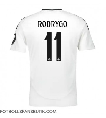 Real Madrid Rodrygo Goes #11 Replika Hemmatröja 2024-25 Kortärmad